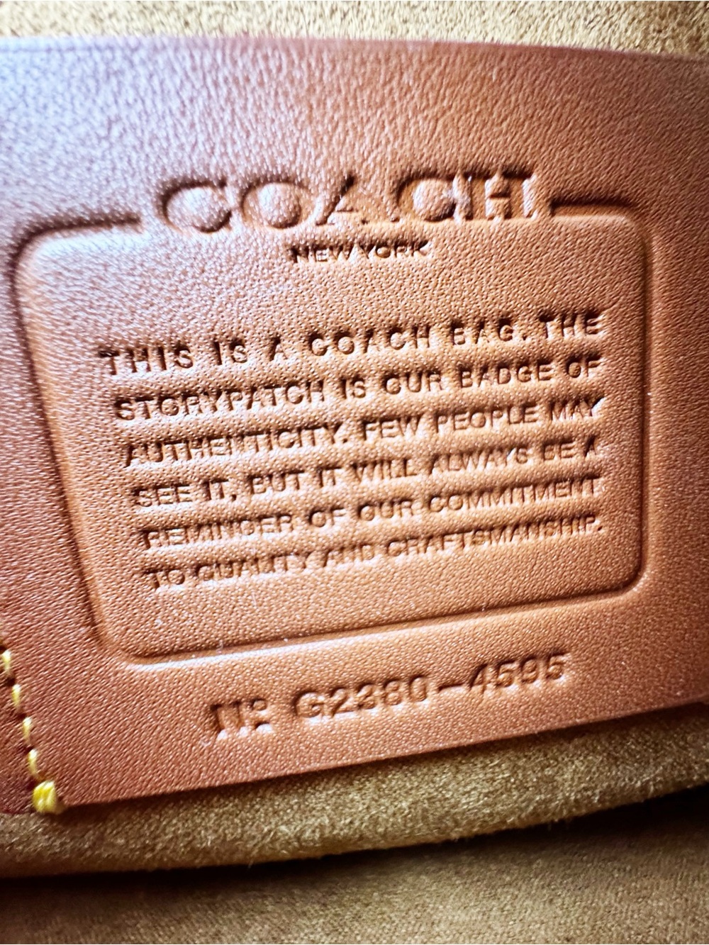 Coach Beat Bag Crossbody Bag Mixed Leather with Chain Shoulder Purse - Picture 9 of 11